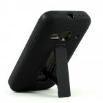 Wholesale Alcatel One Touch Evolve 2 4037T Armor Hybrid Stand Case (Black)